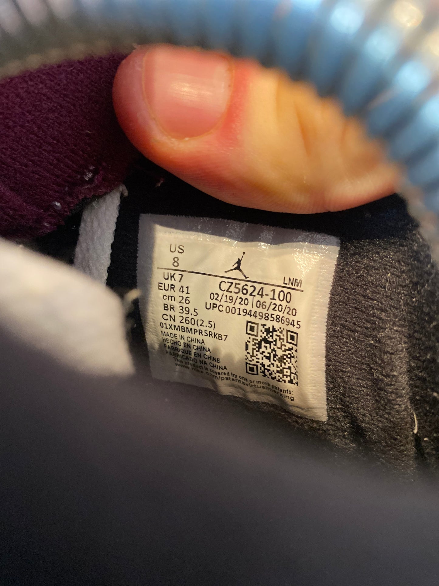 JORDAN 4 ‘PSG’ - UK 7