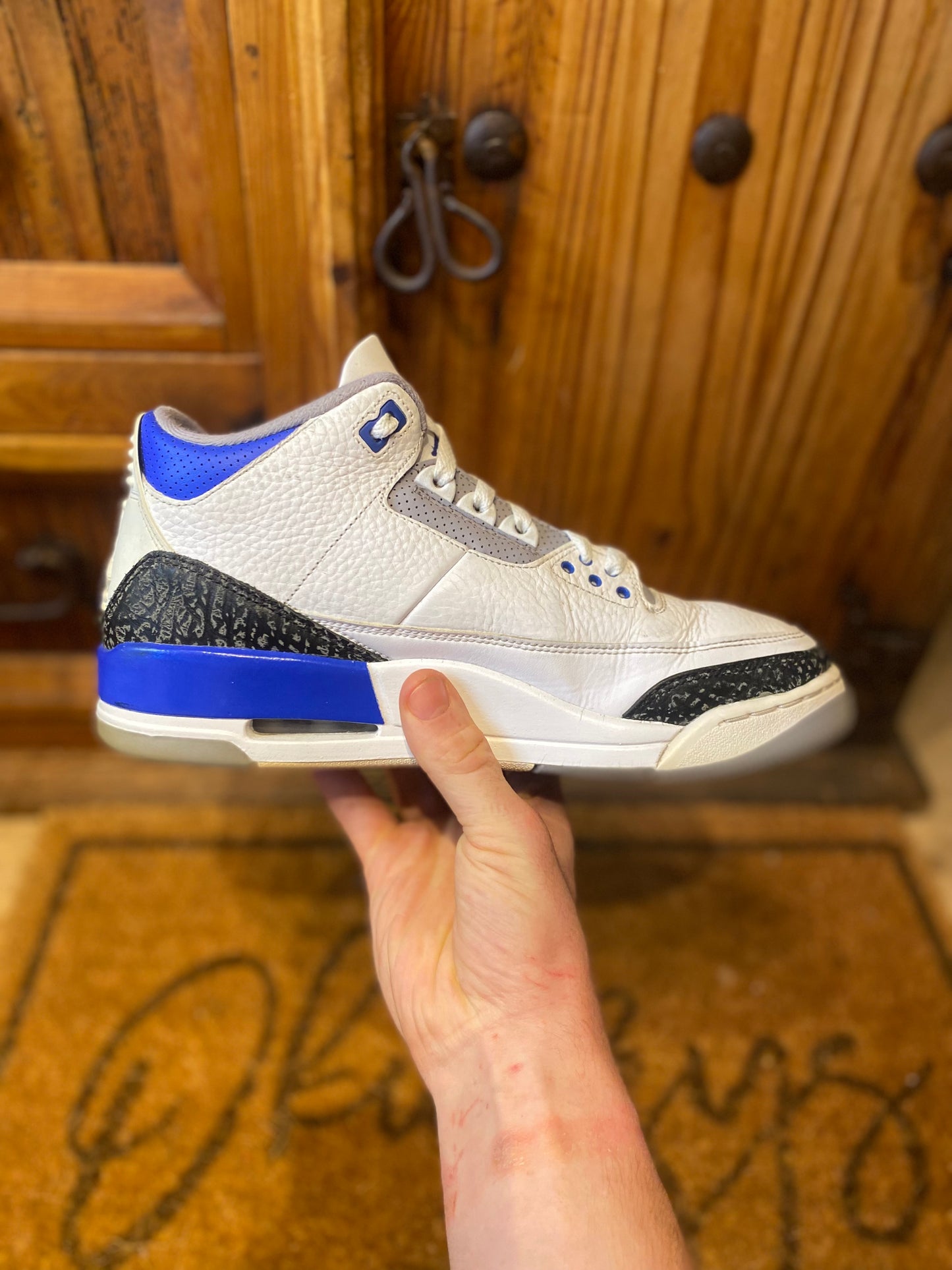 JORDAN 3 ‘RACER BLUE’ - UK 8