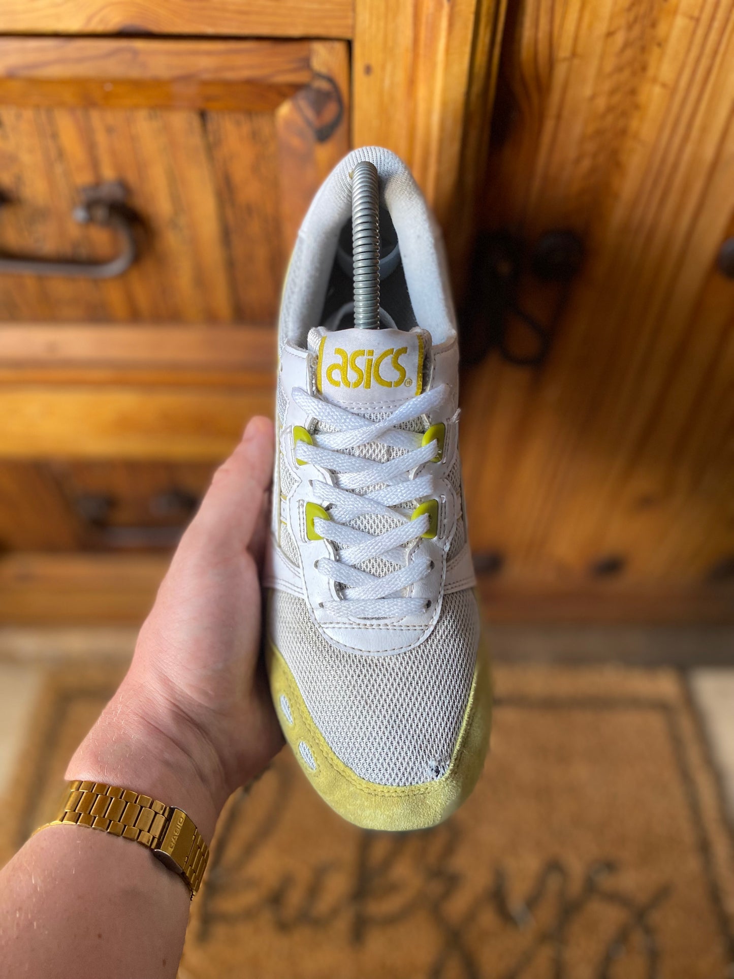 ASICS GEL LYTE ‘WHITE MUSTARD’ - UK 7