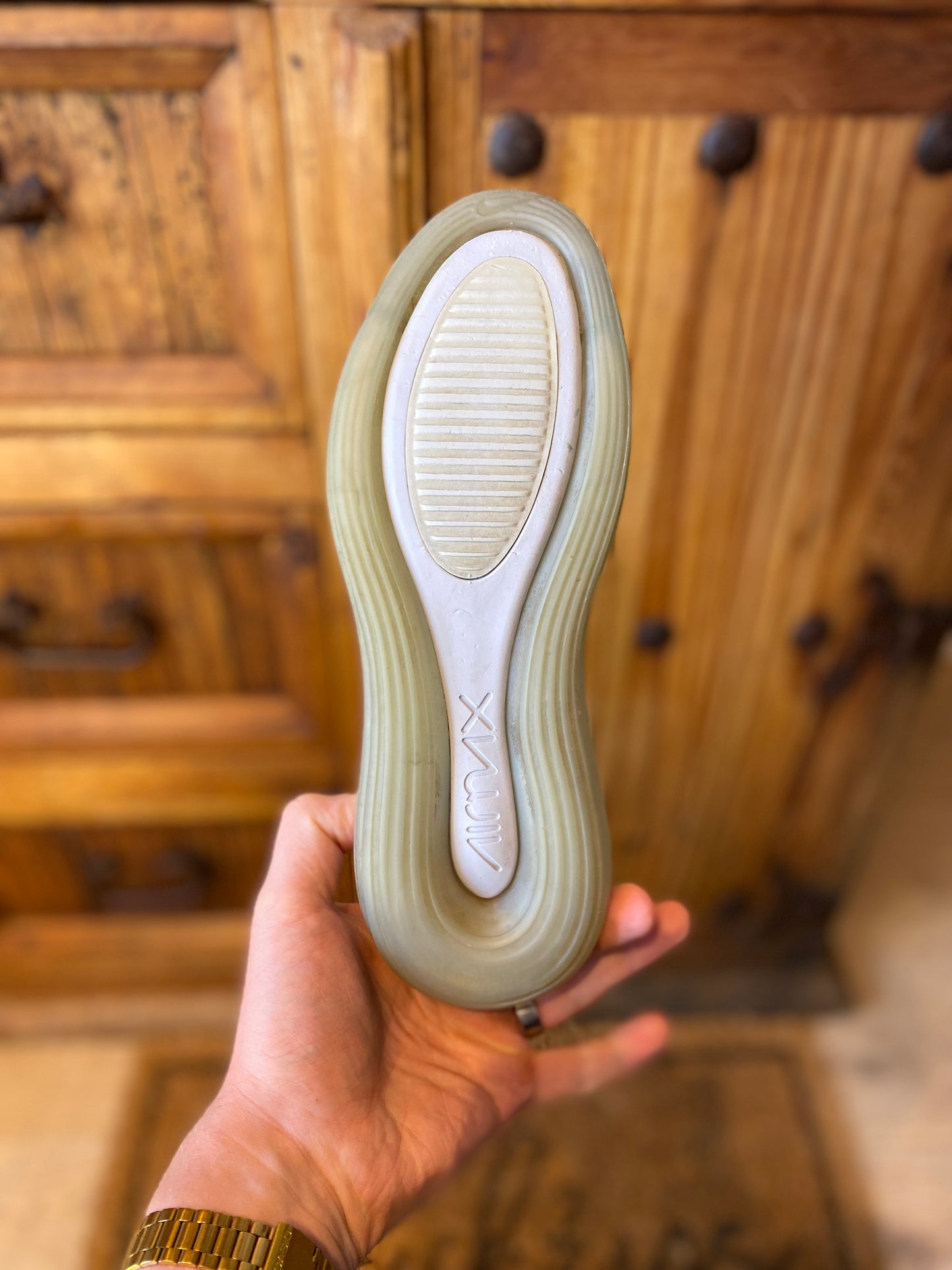 NIKE AIR MAX 720 ‘WHITE PURE PLATINUM’ - UK 5.5