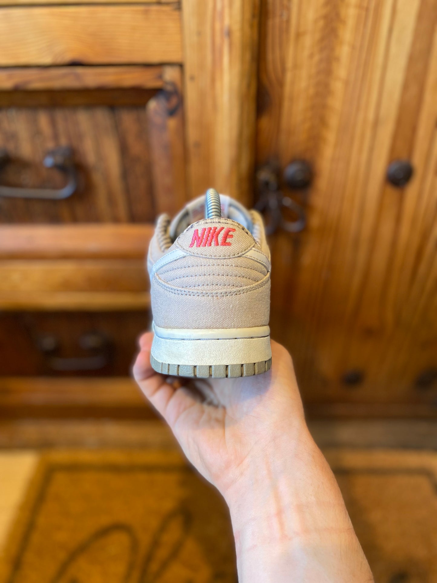 NIKE DUNK LOW ‘MEDIUM GREY’ 2009 *RARE* - UK 7