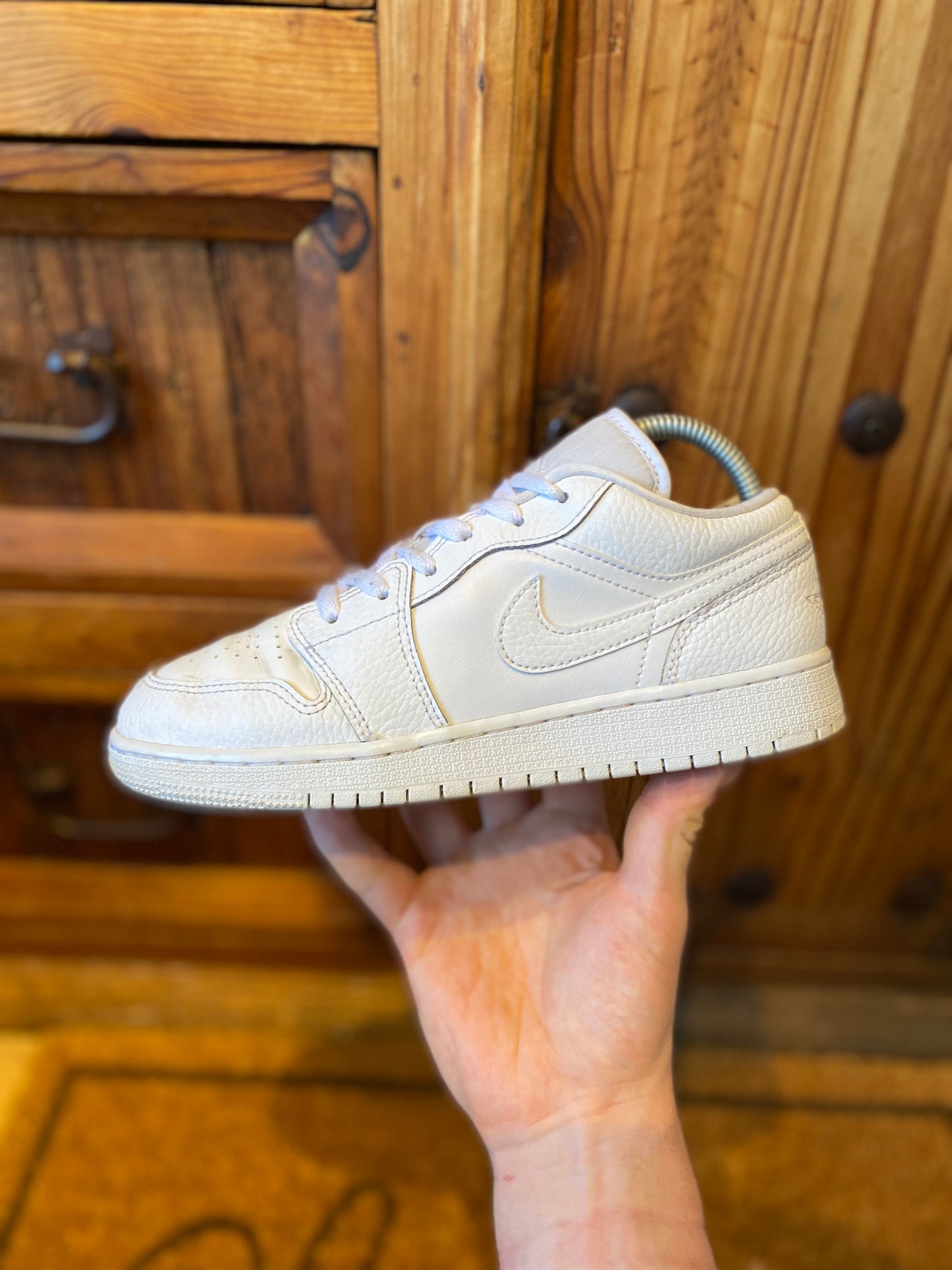 JORDAN 1 LOW ‘TRIPLE WHITE’ - UK 5.5