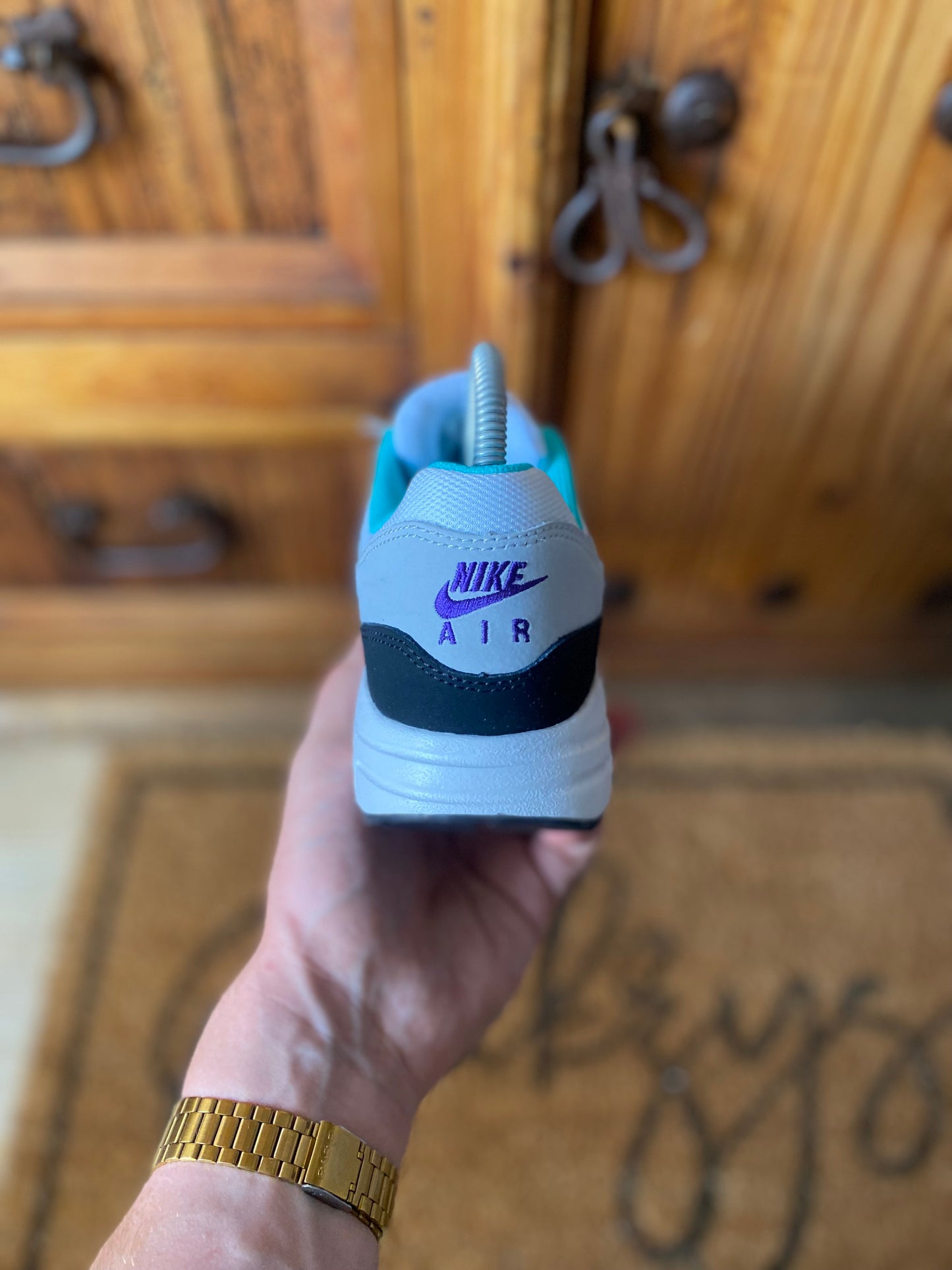 NIKE AIR MAX 1 ‘COURT PURPLE HYPER JADE’ - UK 4.5
