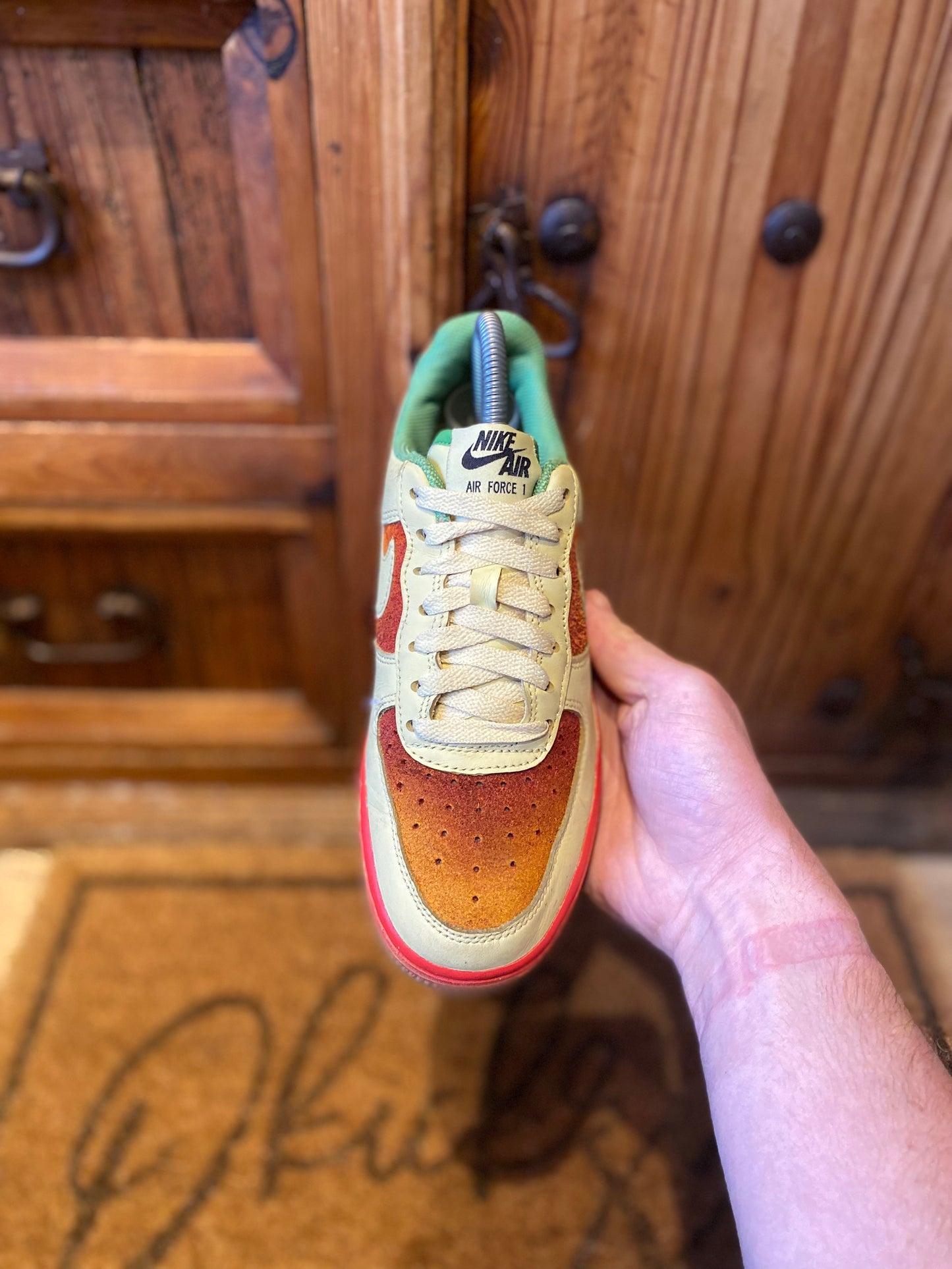 NIKE AIR FORCE 1 ‘CHILLI PEPPER’ - UK 4