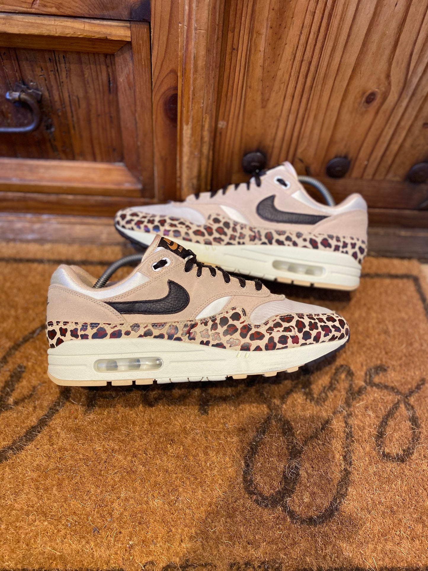 NIKE AIR MAX 1 ‘87 ‘SESAME LEOPARD’ - UK 9.5