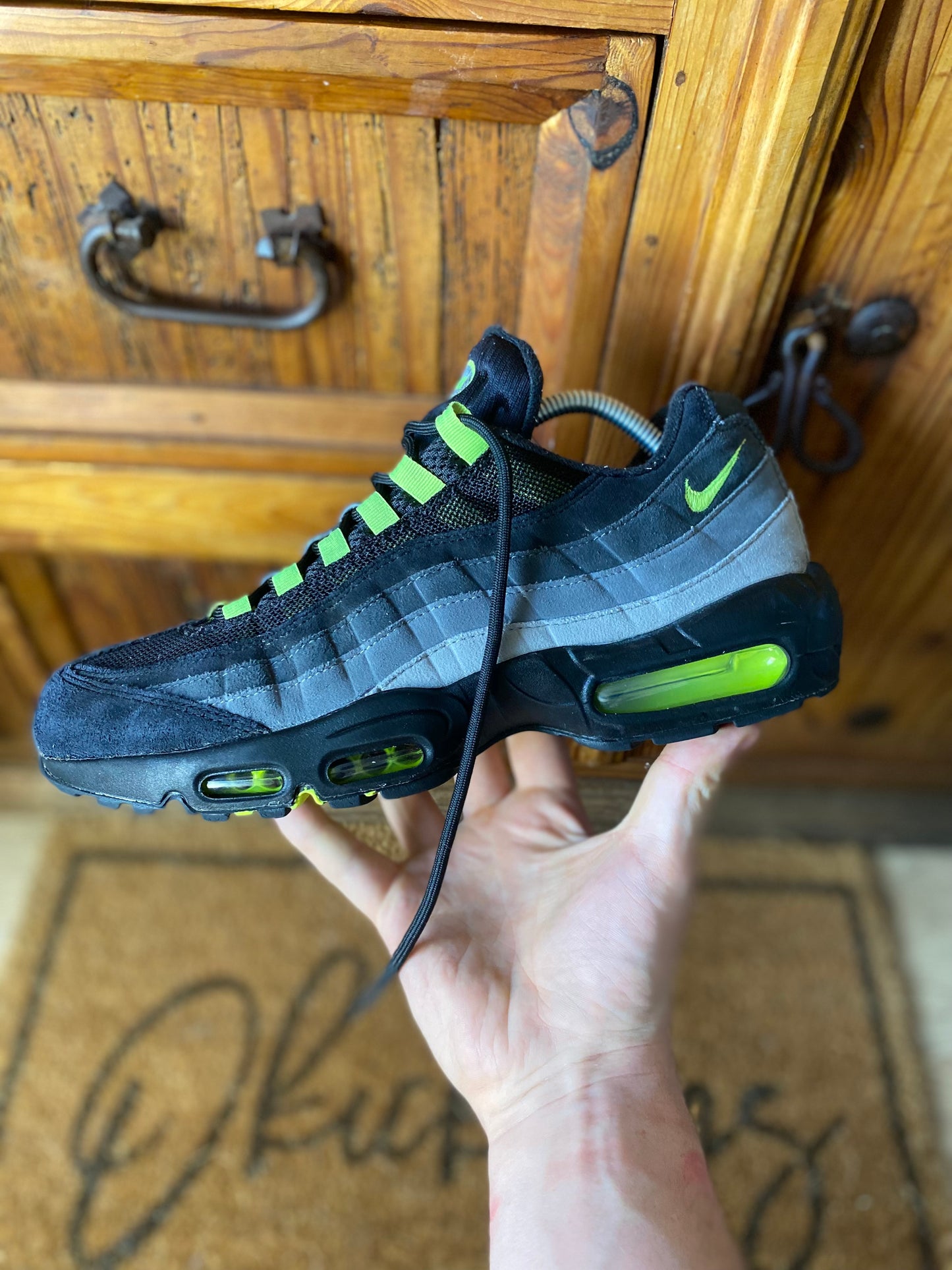 NIKE AIR MAX 95 ‘BLACK NEON’ - UK 9