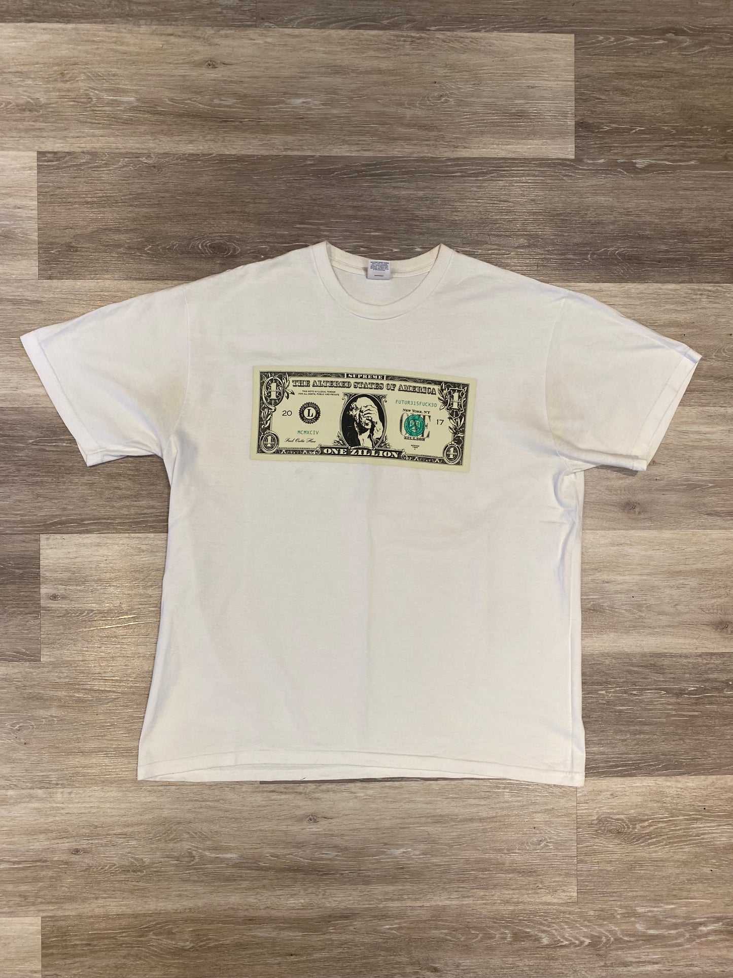 SUPREME DOLLAR TEE - XL