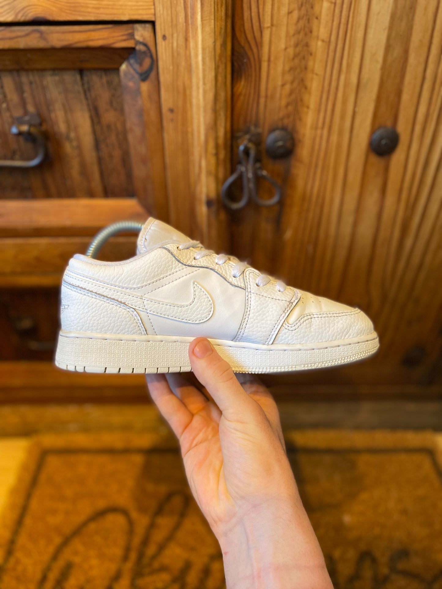 JORDAN 1 LOW ‘TRIPLE WHITE’ - UK 5.5
