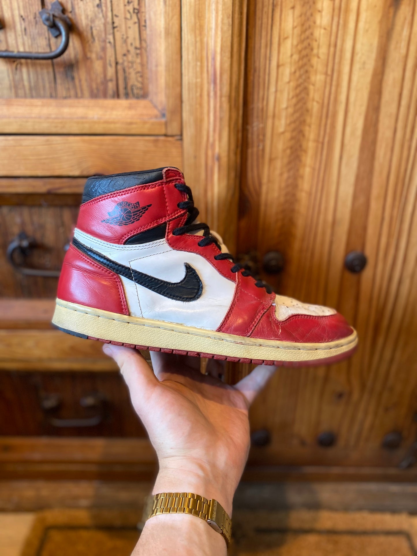 JORDAN 1 HIGH ‘CHICAGO’ - 1994 *RARE* - UK 9.5