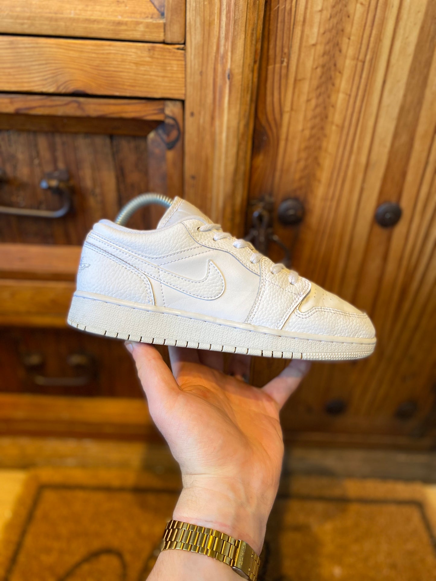 JORDAN 1 LOW ‘TRIPLE WHITE’ - UK 5.5