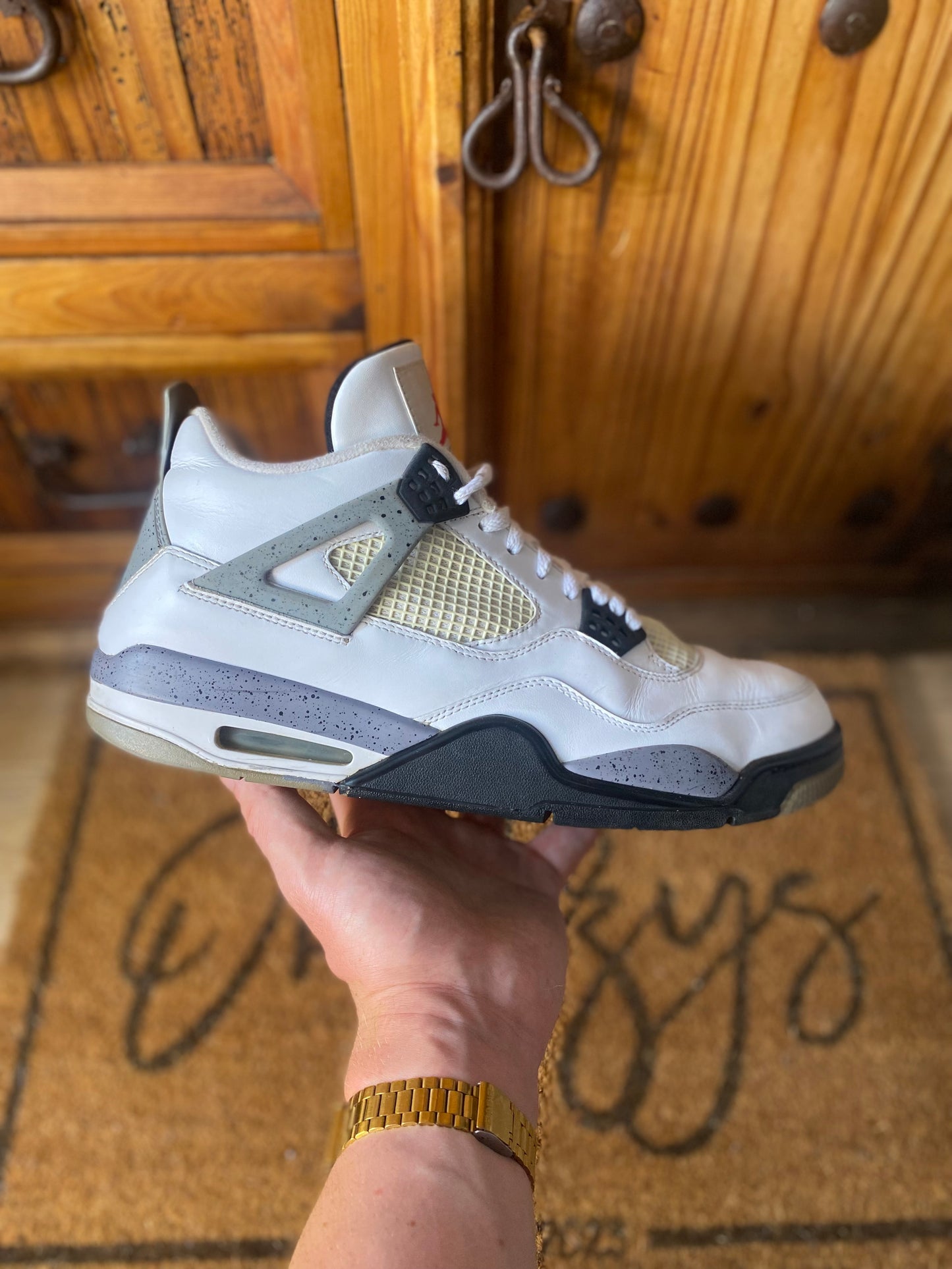 JORDAN 4 ‘WHITE CEMENT’ 2012- UK 12.5