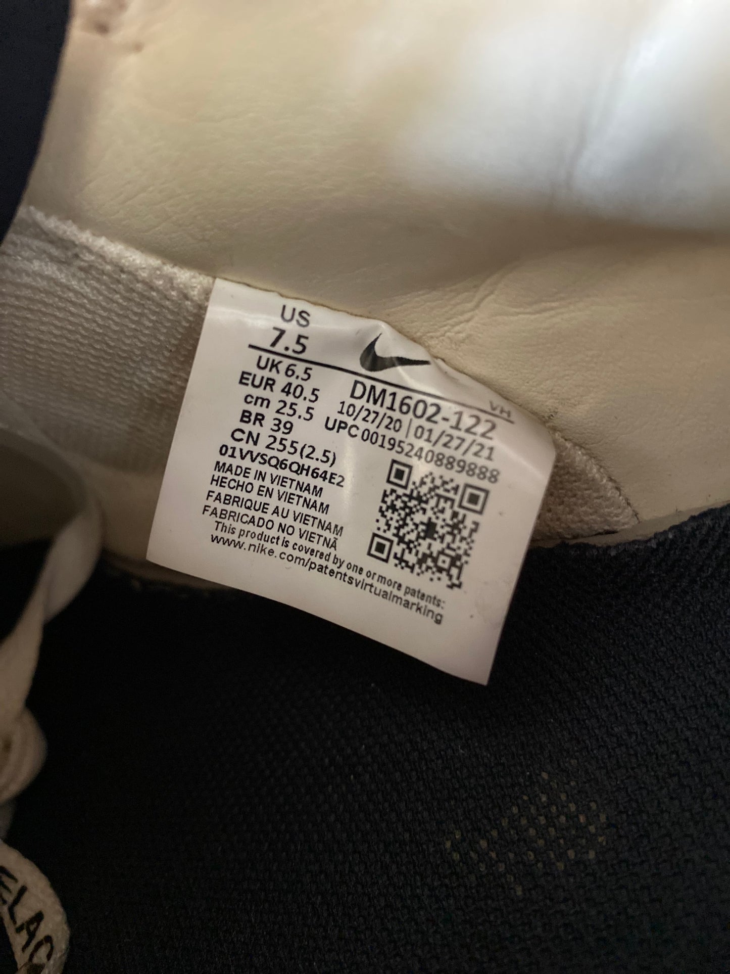 NIKE X OFF WHITE DUNK LOW ‘LOT 30’ - UK 6.5