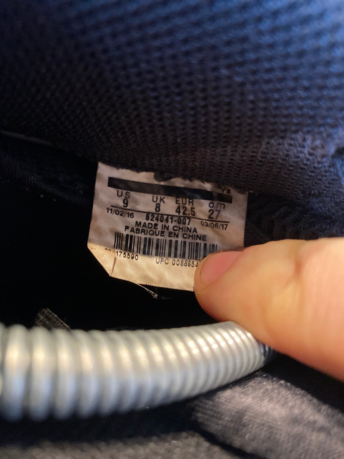 NIKE AIR FOAMPOSITE PRO ‘WOOL FLEECE’ - UK 8